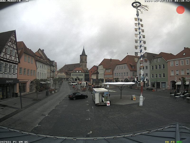 Webcam Marktplatz Bad Neustadt a. d. Saale
